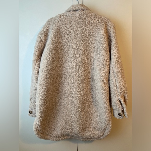 Jardines Domaines x Sammy Sylvester collab teddy bear shacket - Picture 6 of 7